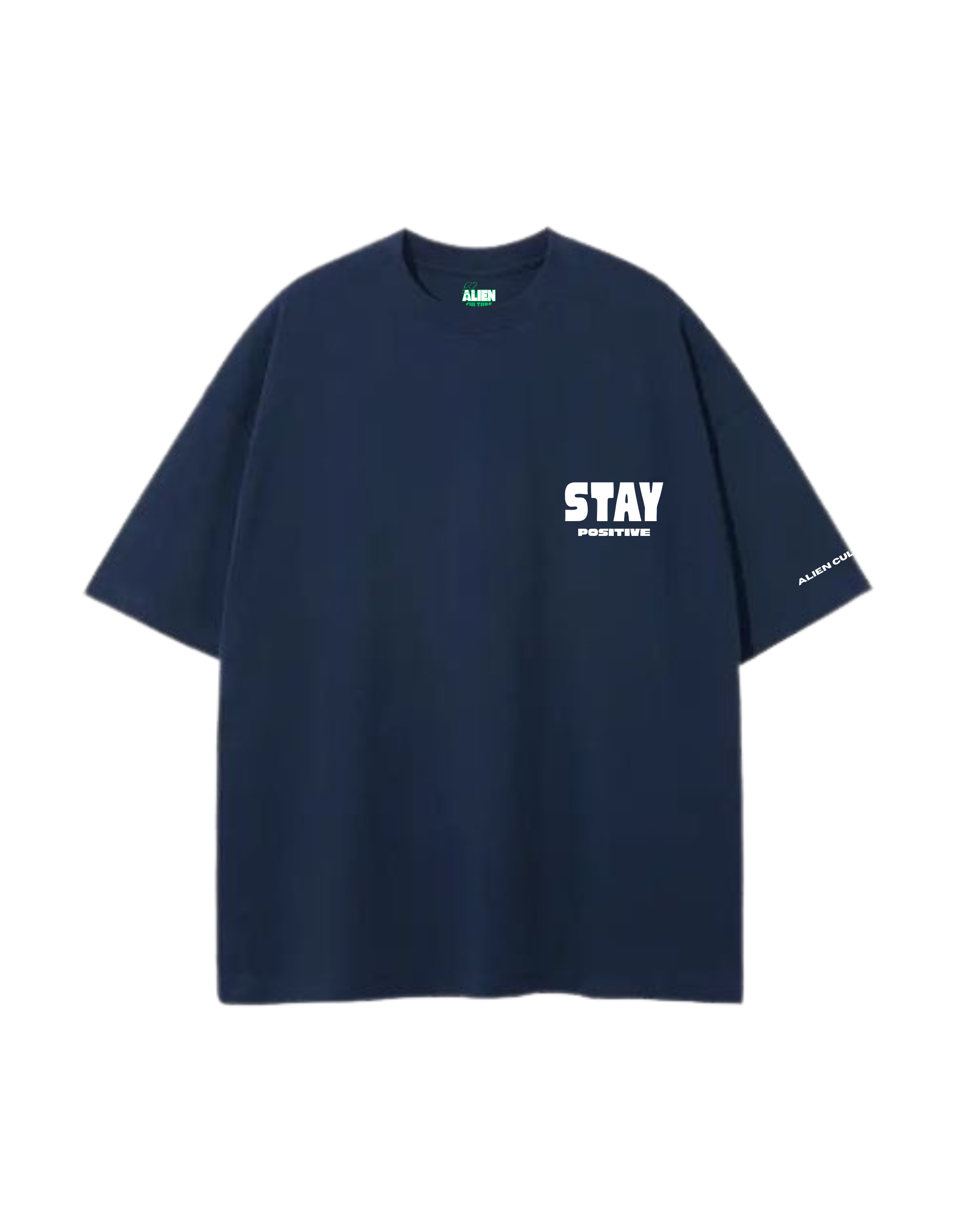 STAY POSITIVE OVERSIZED TSHIRT