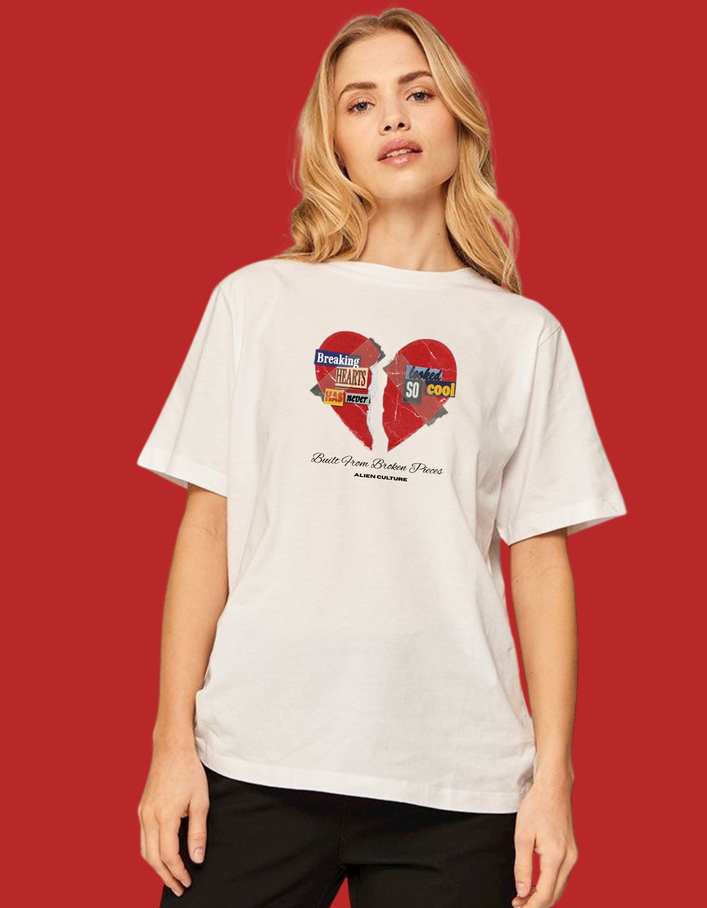 BROKEN SIGNAL OVERSIZED T-SHIRT