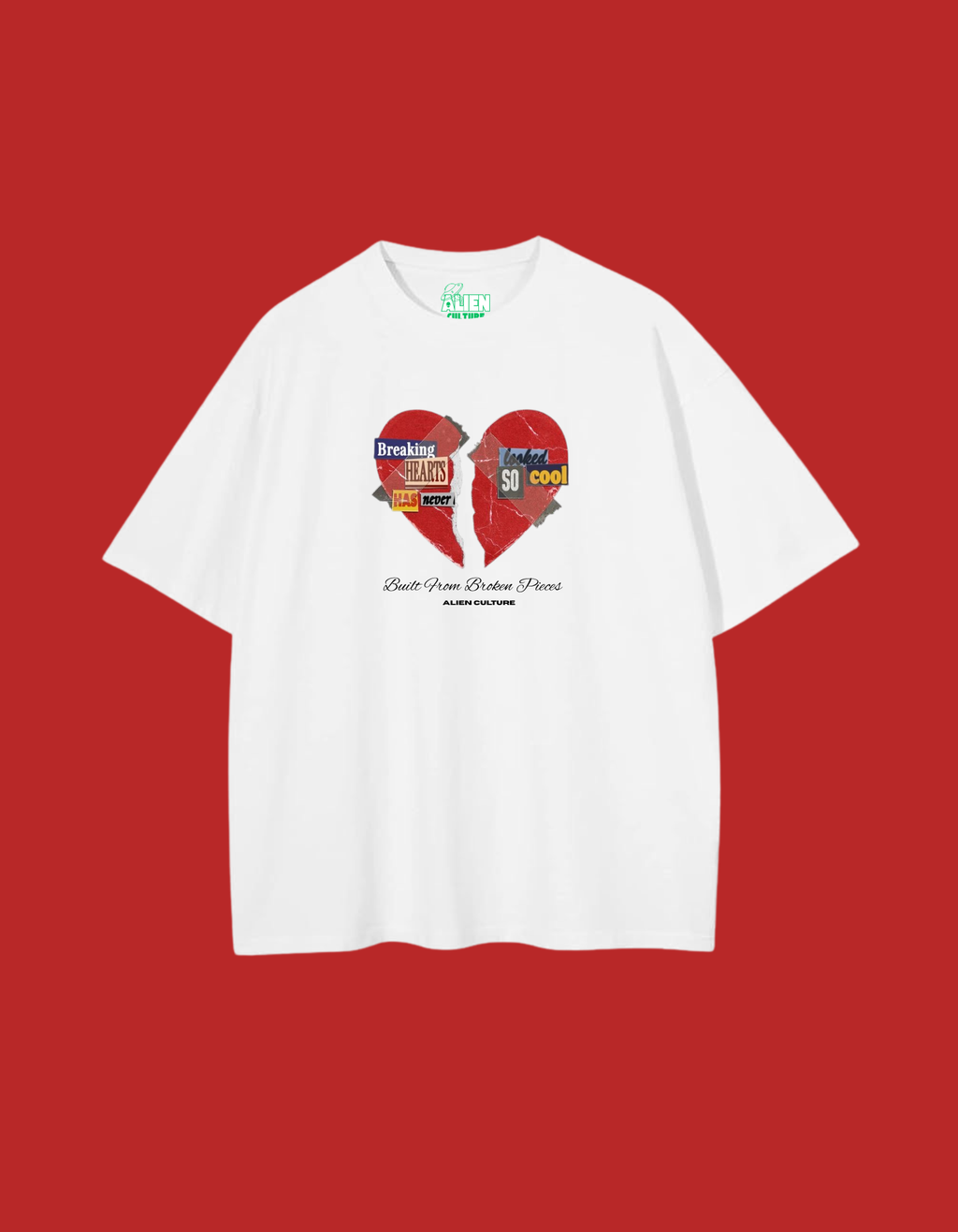 BROKEN SIGNAL OVERSIZED T-SHIRT