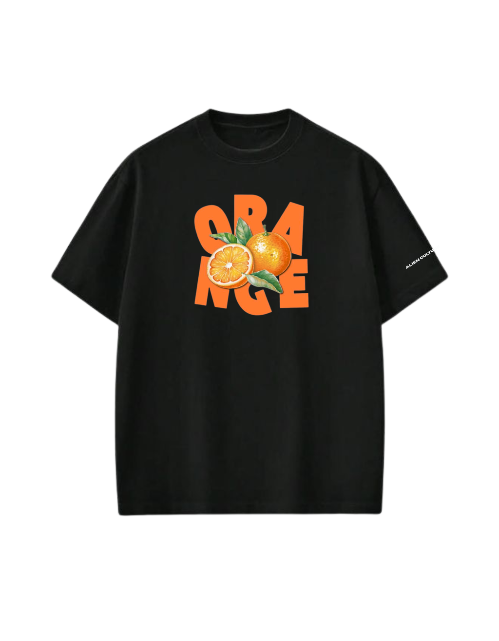 Orange Pop Oversized T-Shirt