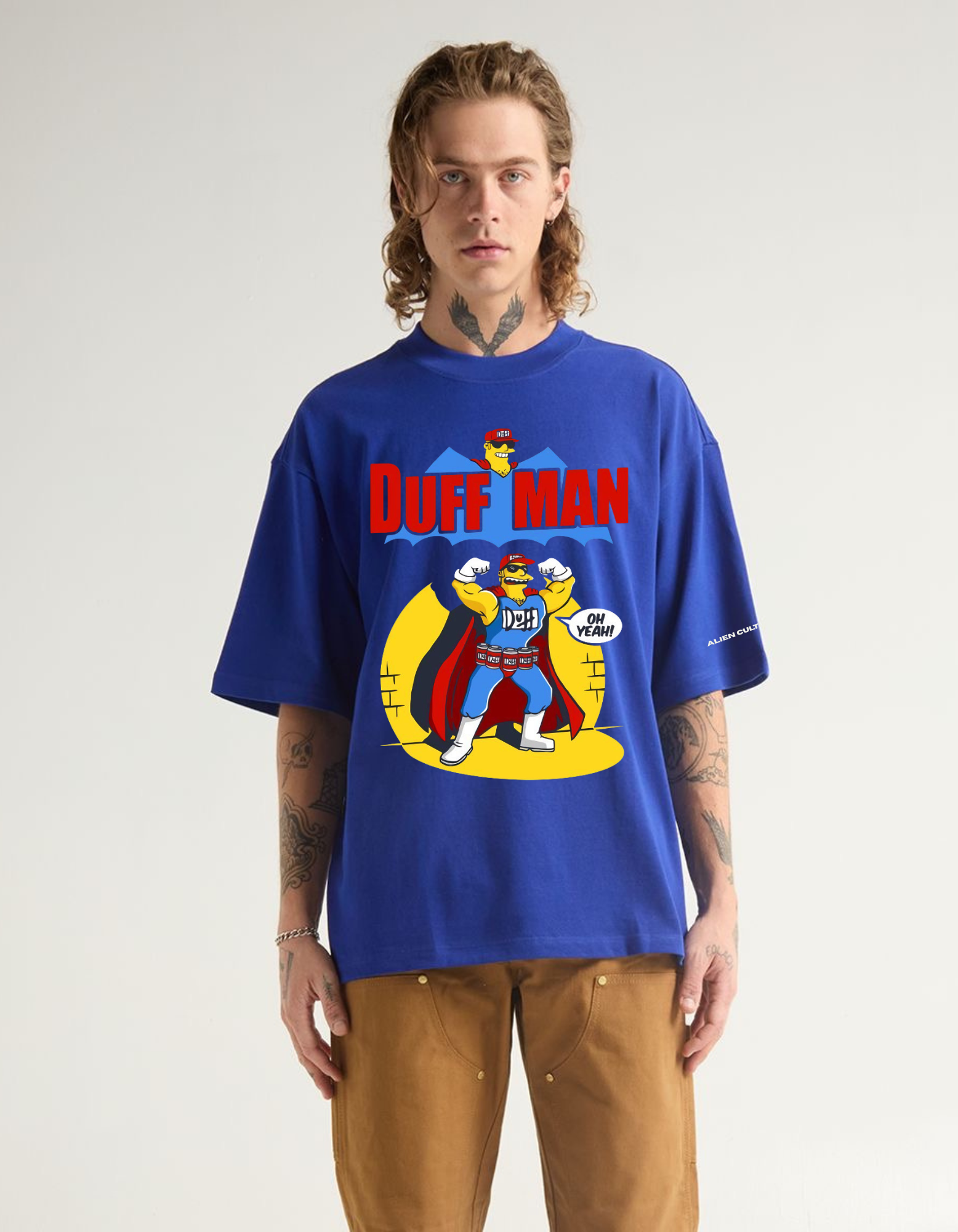 DUFF MAN OVERSIZED TSHIRT