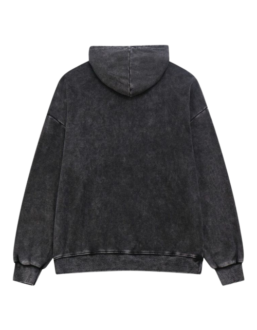 ALIEN CULTURE ACID WASH OVERSIZED HOODIE