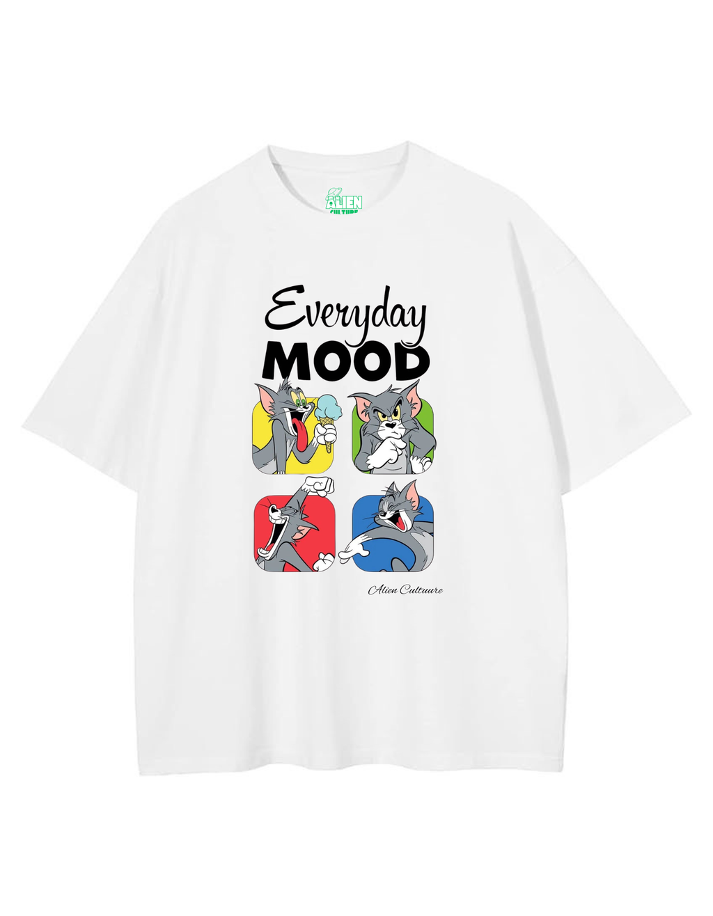 EVERYDAY MOOD OVERSIZED TSHIRT