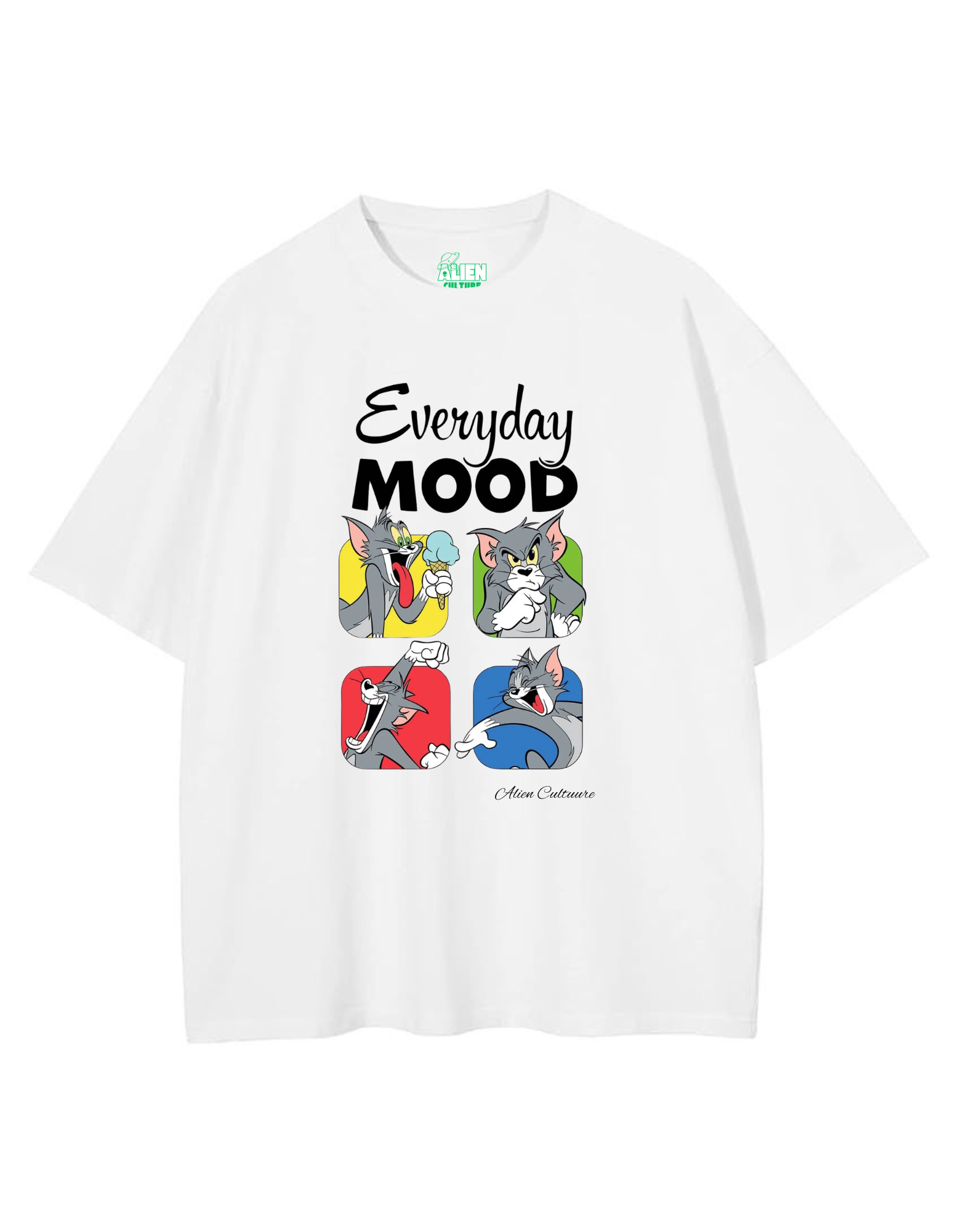 EVERYDAY MOOD OVERSIZED TSHIRT