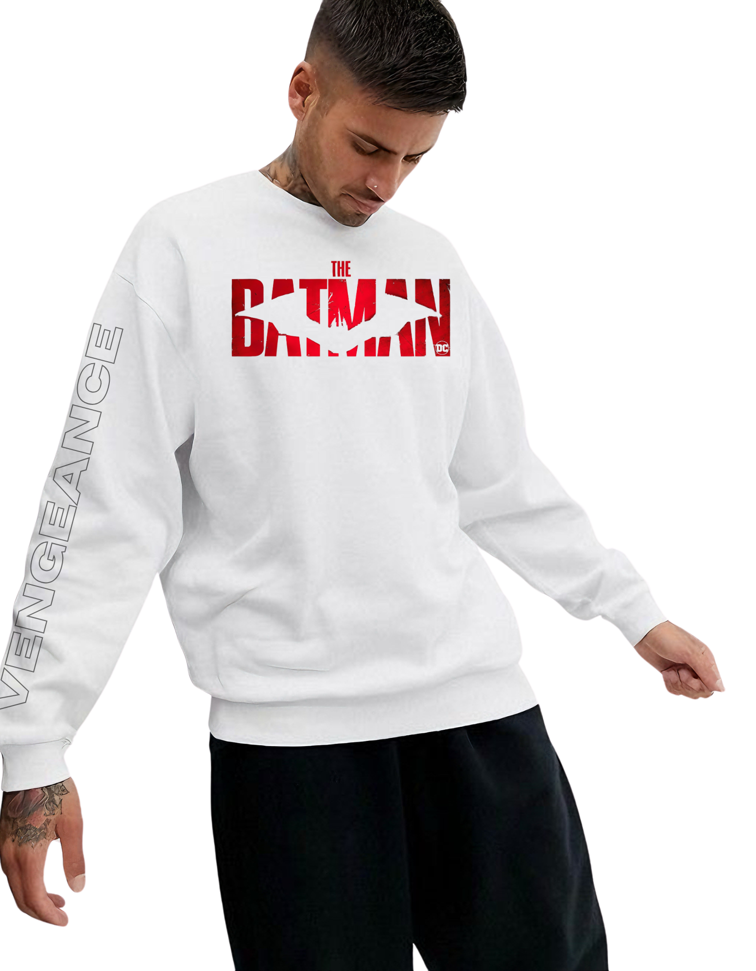THE BATMAN OVERSIZED SWEATSHIRT
