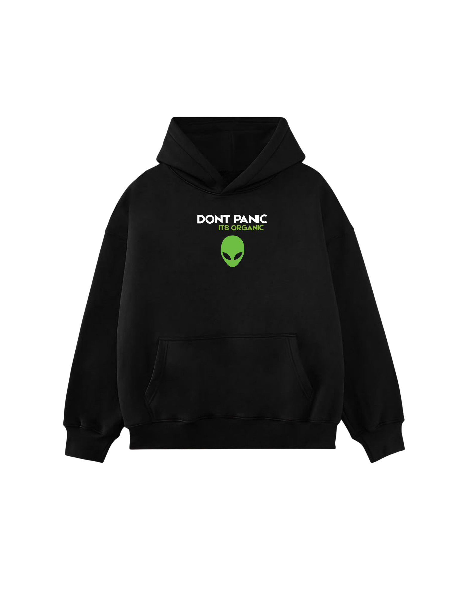 DONT PANIC OVERSIZED HOODIE