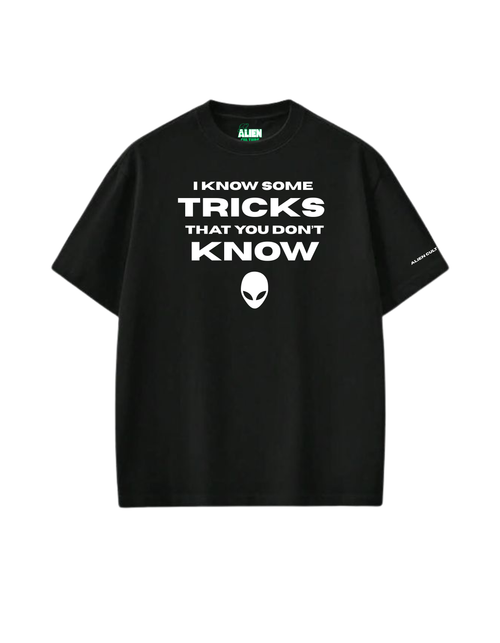 ALIEN CULTURE UNKNOWN TRICKS OVERSIZED TSHIRT