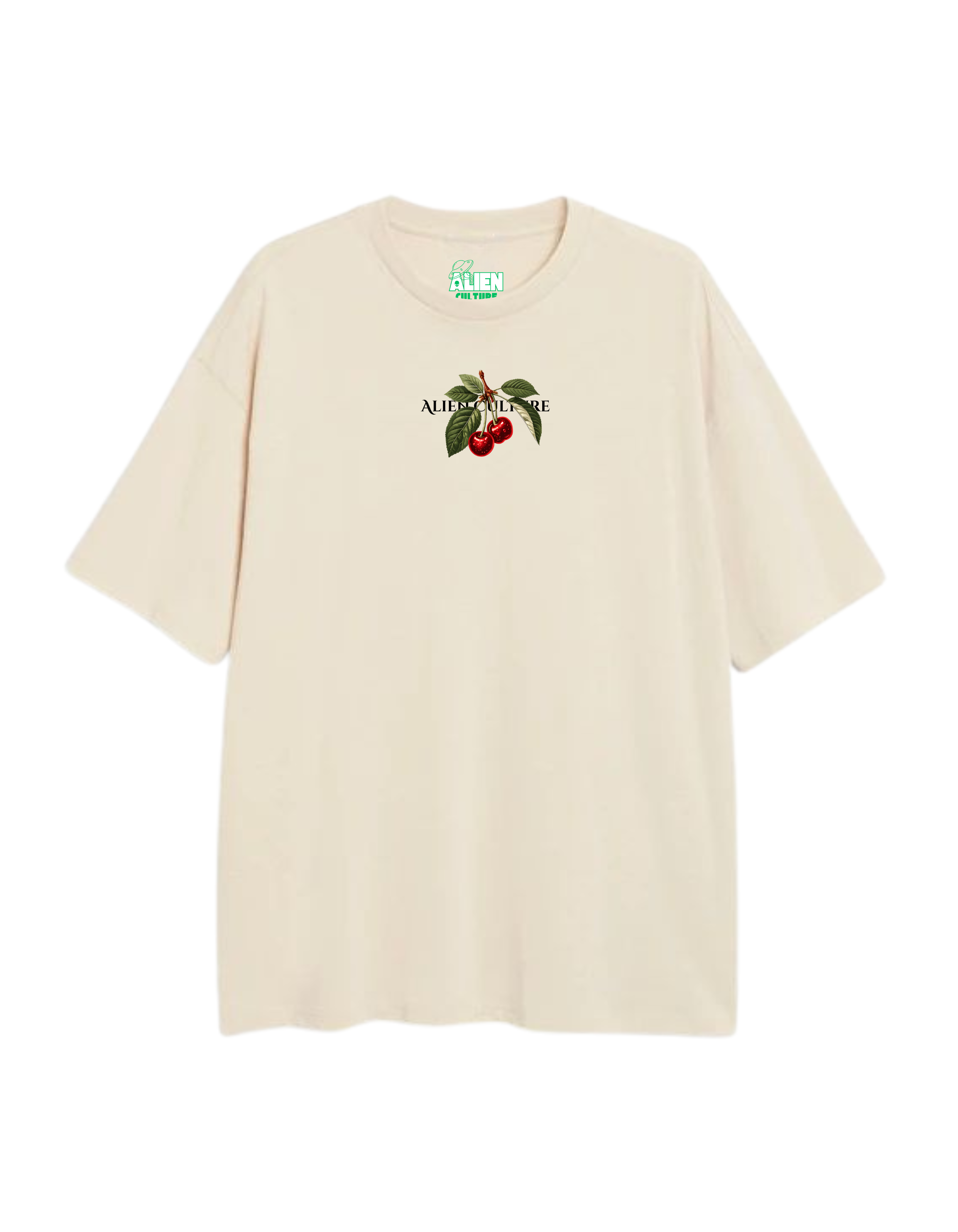 FRESH PICKED CHERRIES OVERSIZED TSHIRT