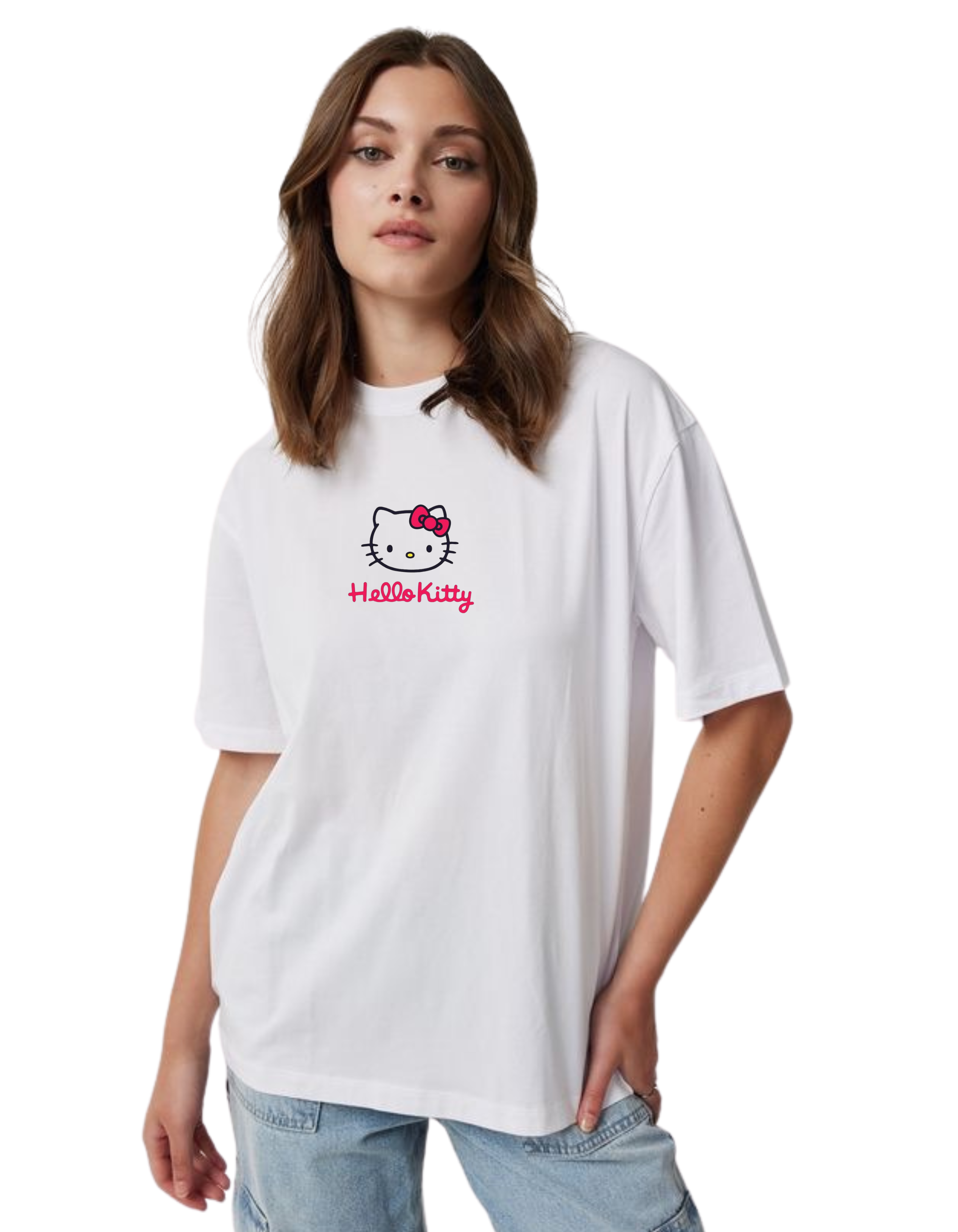HELLO KITTY OVERSIZED TSHIRT