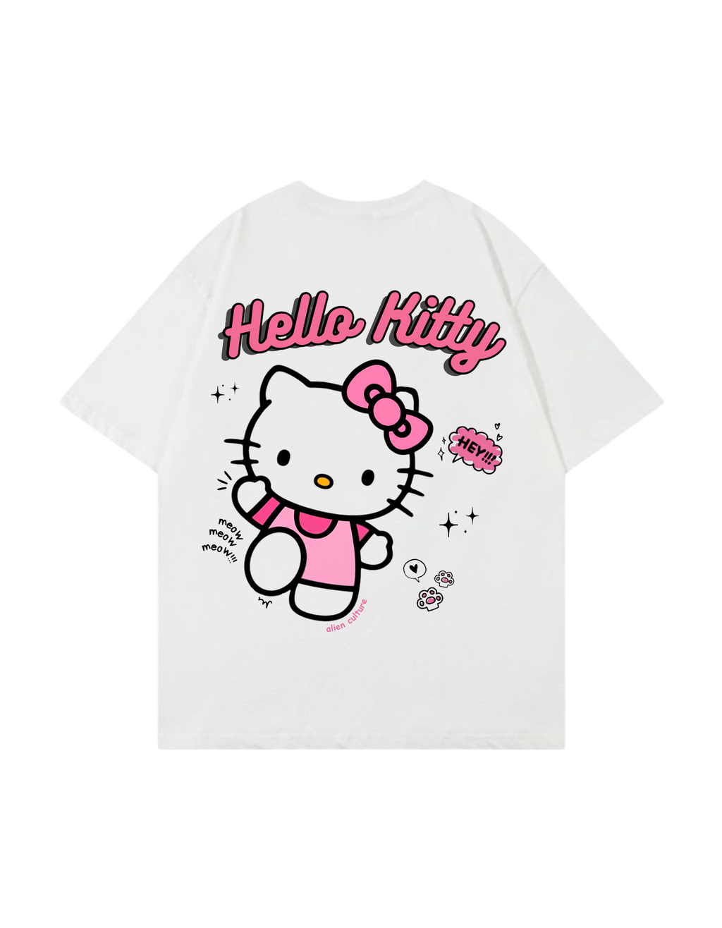 HELLO KITTY OVERSIZED TSHIRT