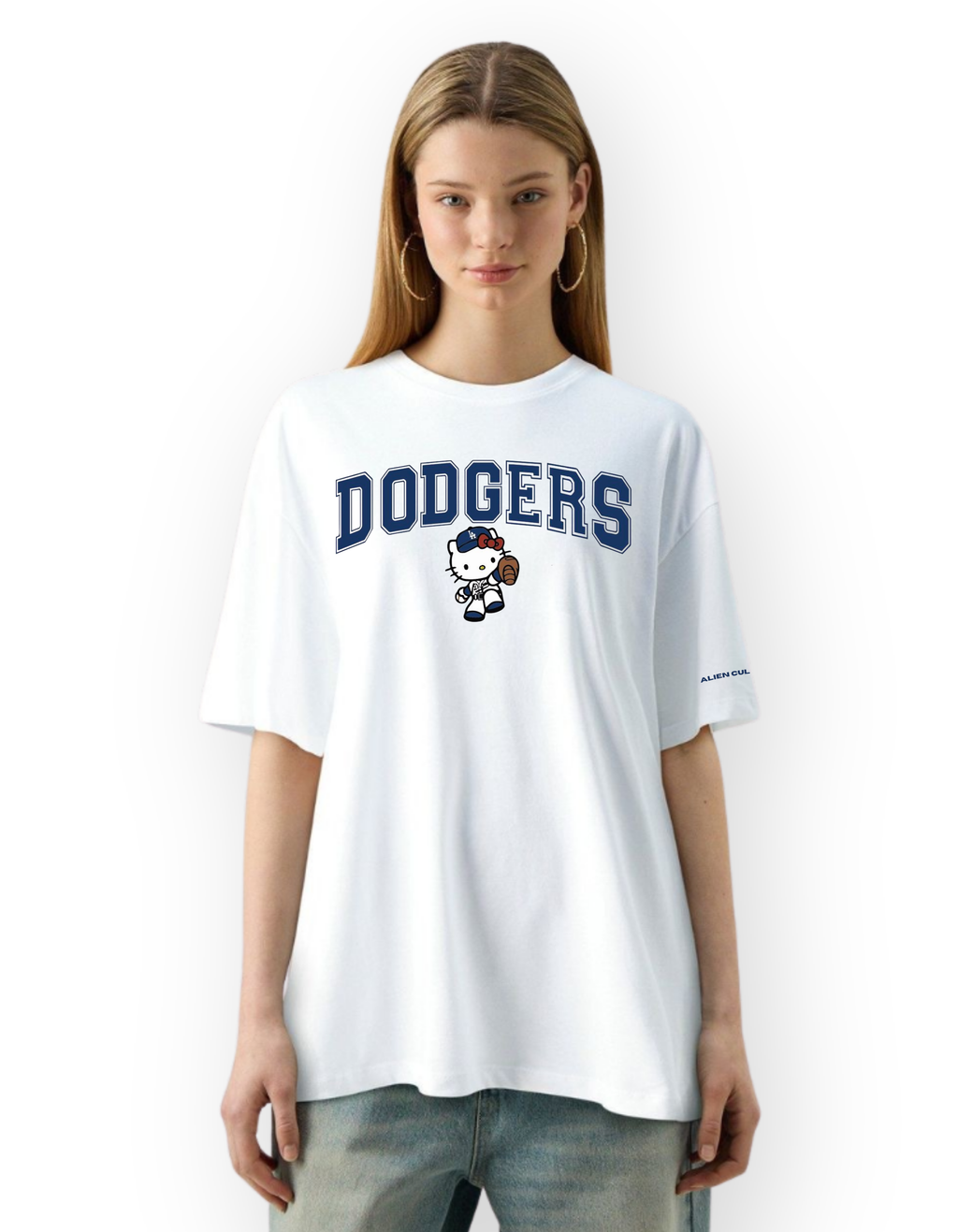 HELLO DODGERS OVERSIZED TSHIRT