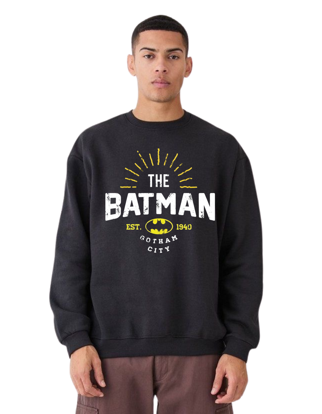THE BATMAN OVERSIZED SWEATSHIRT