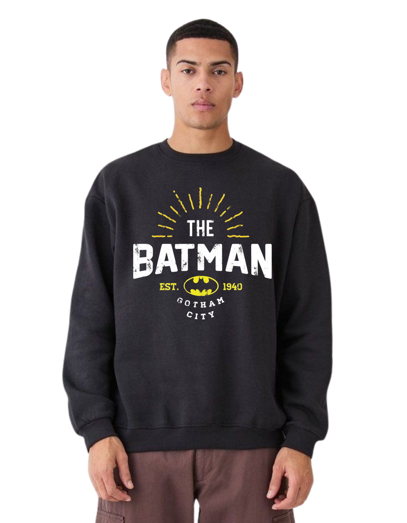 THE BATMAN OVERSIZED SWEATSHIRT